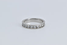 Load image into Gallery viewer, Platinum 0.50 Ctw Diamond Classic Wedding Band Ring