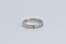 Load image into Gallery viewer, Platinum 0.50 Ctw Diamond Classic Wedding Band Ring
