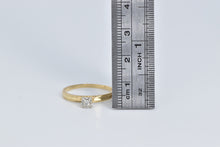 Load image into Gallery viewer, 14K Vintage Diamond Solitaire Classic Promise Ring Yellow Gold