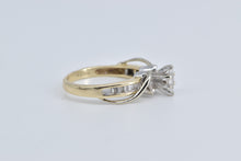 Load image into Gallery viewer, 14K 0.75 Ctw Marquise Natural Diamond Engagement Ring Yellow Gold