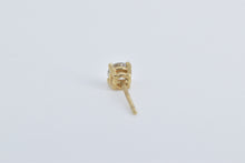 Load image into Gallery viewer, 14K 0.22 Ct Natural Diamond Solitaire Single Stud Earring Yellow Gold