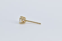 Load image into Gallery viewer, 14K 0.22 Ct Natural Diamond Solitaire Single Stud Earring Yellow Gold