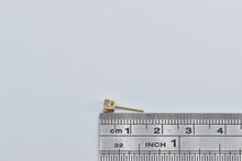 Load image into Gallery viewer, 14K 0.22 Ct Natural Diamond Solitaire Single Stud Earring Yellow Gold