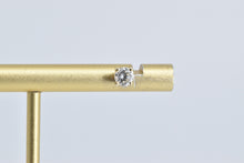 Load image into Gallery viewer, 14K 0.22 Ct Natural Diamond Solitaire Single Stud Earring Yellow Gold
