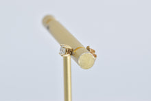 Load image into Gallery viewer, 14K 0.22 Ct Natural Diamond Solitaire Single Stud Earring Yellow Gold