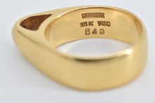 Load image into Gallery viewer, 18K Georg Jensen Diamond Cathedral Engagement Ring Yellow Gold