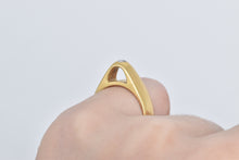 Load image into Gallery viewer, 18K Georg Jensen Diamond Cathedral Engagement Ring Yellow Gold