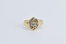 Load image into Gallery viewer, 14K 0.25 Ctw Natural Diamond Halo Promise Ring Yellow Gold