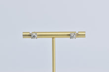 Load image into Gallery viewer, 10K 0.40 Ctw Diamond Solitaire Classic Stud Earrings White Gold