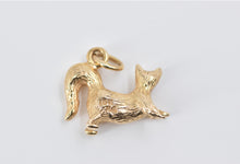 Load image into Gallery viewer, 10K 3D Vintage Squirrel Cute Animal Charm/Pendant Yellow Gold