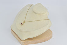 Load image into Gallery viewer, 14K 0.93 Ctw Oval Natural Ruby Diamond Halo Pendant Yellow Gold