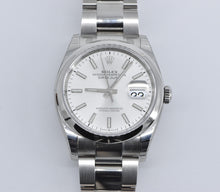 Load image into Gallery viewer, Rolex 36mm Datejust Stainless Steel 126200 Men's Watch