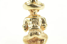 Load image into Gallery viewer, Sterling Silver 3D Bahamian Drummer Bongo Congo Drum Charm/Pendant