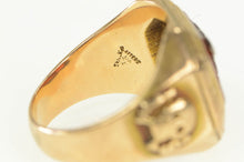 Load image into Gallery viewer, 10K 1932 Frederick City Hospital Carnelian Ring Yellow Gold