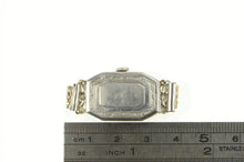 Load image into Gallery viewer, Platinum Longines Art Deco Diamond Sapphire Bow Watch