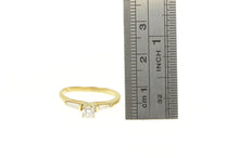 Load image into Gallery viewer, 14K 0.55 Ctw Diamond VVS Baguette Engagement Ring Yellow Gold