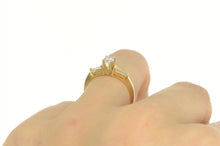 Load image into Gallery viewer, 14K 0.55 Ctw Diamond VVS Baguette Engagement Ring Yellow Gold