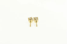Load image into Gallery viewer, 14K 0.30 Ctw Diamond Solitaire Classic Stud Earrings Yellow Gold