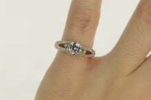 Load image into Gallery viewer, 18K 1.25 Ctw Diamond 0.75 Ct Engagement Ring Yellow Gold