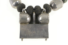 Load image into Gallery viewer, Sterling Silver Elaborate Floral Bird Tibetan Medallion Rope Necklace 18.5"