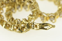 Load image into Gallery viewer, 10K 2.00 Ctw Wavy Link Diamond Classic Tennis Bracelet 7" Yellow Gold