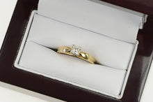 Load image into Gallery viewer, 14K 0.35 Ct Princess Cut Diamond Engagement Ring Yellow Gold