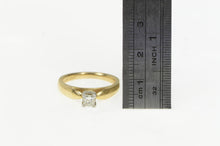 Load image into Gallery viewer, 14K 0.35 Ct Princess Cut Diamond Engagement Ring Yellow Gold