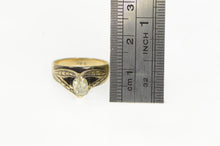 Load image into Gallery viewer, 14K 0.60 Ct Old Mine Cut Diamond Engagement Ring Yellow Gold