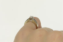 Load image into Gallery viewer, 14K 0.56 Ctw Diamond Classic Engagement Ring White Gold