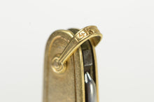 Load image into Gallery viewer, 14K J C W Monogram Pocket Vintage Utility Knife Pendant Yellow Gold