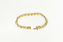 Load image into Gallery viewer, 10K 1.62 Ctw Diamond Vintage Classic Tennis Bracelet 7.25" Yellow Gold