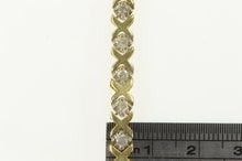 Load image into Gallery viewer, 10K 1.62 Ctw Diamond Vintage Classic Tennis Bracelet 7.25" Yellow Gold