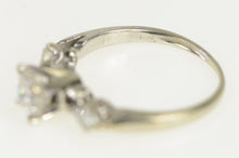 Load image into Gallery viewer, 14K 0.84 Ctw 1950's Classic Diamond Engagement Ring White Gold