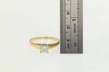 Load image into Gallery viewer, 14K 1.03 Ct Princess Diamond Engagement Ring Yellow Gold