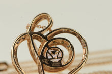 Load image into Gallery viewer, 14K LeVian Amethyst Diamond Heart Ltd. Edit. Necklace 18" Yellow Gold