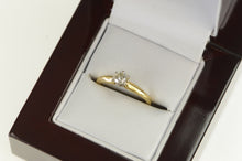 Load image into Gallery viewer, 14K 1940's 0.25 Ct Diamond Engagement Ring Yellow Gold