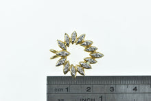 Load image into Gallery viewer, 10K Heart Diamond Love Symbol Vintage Pendant Yellow Gold