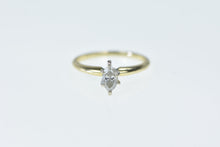 Load image into Gallery viewer, 14K 0.31 Ct Marquise Diamond Engagement Ring Yellow Gold