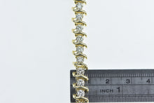Load image into Gallery viewer, 10K 2.88 Ctw Diamond Vintage Classic Tennis Bracelet 7.5&quot; Yellow Gold