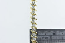 Load image into Gallery viewer, 10K 2.88 Ctw Diamond Vintage Classic Tennis Bracelet 7.5" Yellow Gold