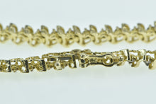 Load image into Gallery viewer, 10K 1.00 Ctw Diamond Classic Vintage Tennis Bracelet 7" Yellow Gold