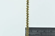 Load image into Gallery viewer, 10K 1.00 Ctw Diamond Classic Vintage Tennis Bracelet 7" Yellow Gold