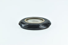 Load image into Gallery viewer, 10K Black Onyx Oval Victorian Mourning Stone Yellow Gold