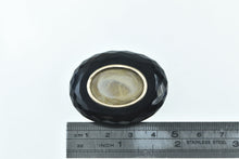 Load image into Gallery viewer, 10K Black Onyx Oval Victorian Mourning Stone Yellow Gold