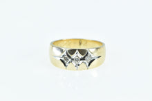 Load image into Gallery viewer, 14K Vintage Diamond Retro Wedding Band Ring Yellow Gold
