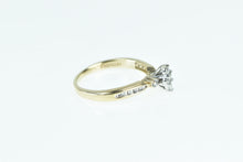 Load image into Gallery viewer, 10K 0.25 Ctw Diamond Cluster Vintage Promise Ring Yellow Gold