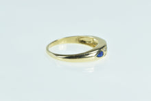 Load image into Gallery viewer, 14K Oval Tanzanite Black Opal Diamond Vintage Ring Yellow Gold