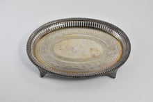 Load image into Gallery viewer, Silver Plate James Dixon &amp; Sons Greek Wave Pattern Plate