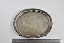 Load image into Gallery viewer, Silver Plate James Dixon &amp; Sons Greek Wave Pattern Plate