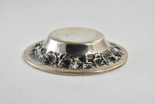 Load image into Gallery viewer, Sterling Silver Stieff Sterling Rose Repousse Berry Candy Bowl 53